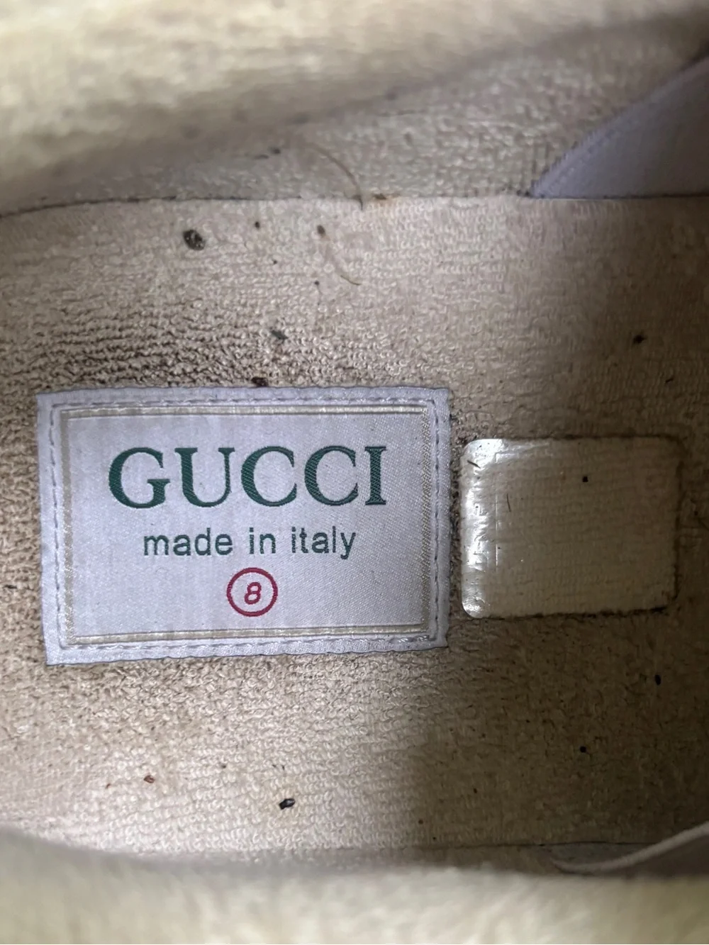 Gucci authentic size
